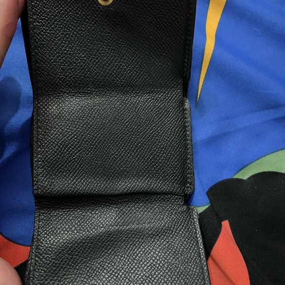 BALENCIAGA BB Logo Black Leather Compact Trifold Wallet - Picture 11 of 11